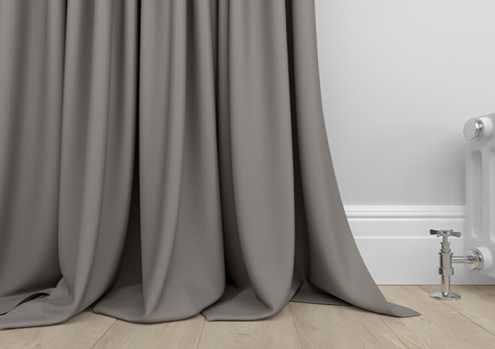 Kyoto Faux Silk, Brun - Made to Measure Curtains - Image 6